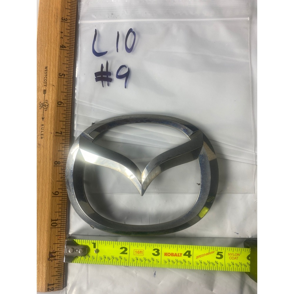 Mazda Chrome Logo‎ Emblem Badge